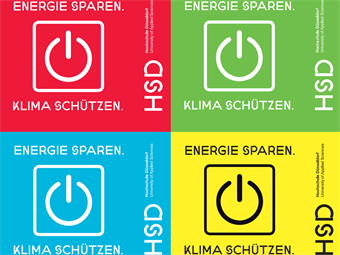 Buntes Logos zur Energiesparkampagne